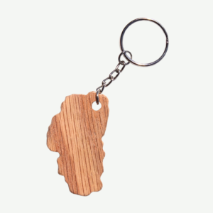 Lake Tahoe Keychain (Red Oak)