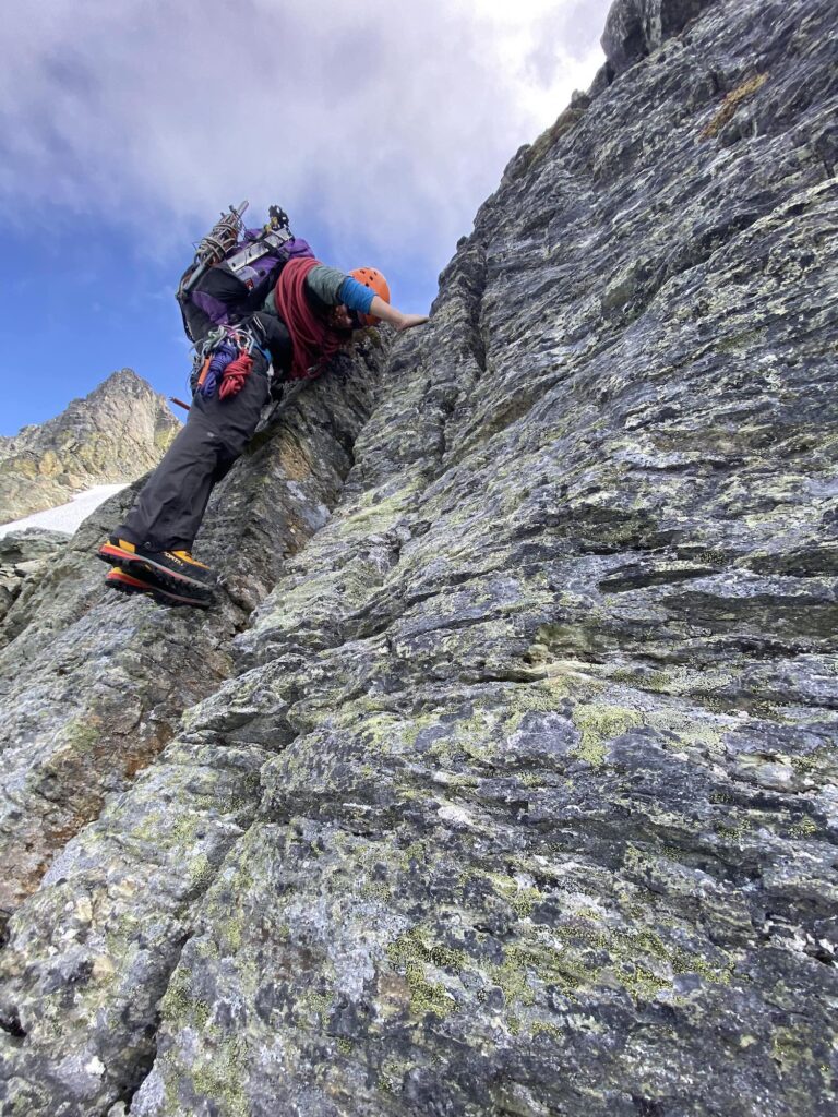 Aaron traversing