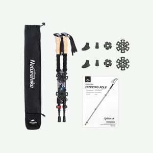 Lightweight Collapsible Carbon Fiber Hiking Stick