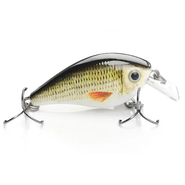 Black & Red Fishing Lure For Trout