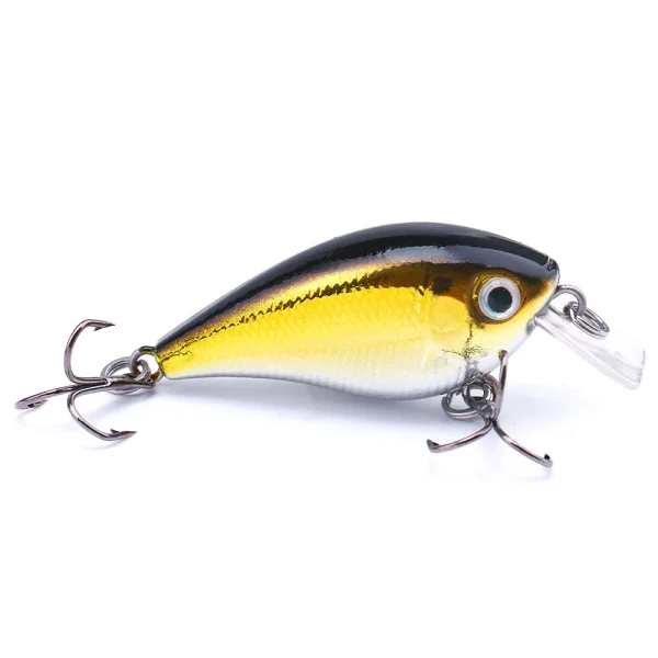 Black & Yellow Fishing Lure For Trout